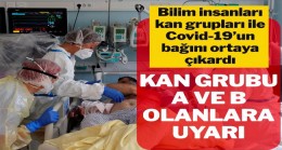 A ve B kan grubu olanlara Covid-19 uyarısı