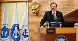 Hisarcıklıoğlu, İMEAK Deniz Ticaret Odası Meclis toplantısına katıldı