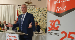 Yeni Posta’nın 30’uncu yıl buluşması: İçişleri Bakanı Herrmann’dan “basın özgürlüğü” vurgusu