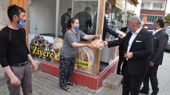 Amasya’da pideler belediyeden