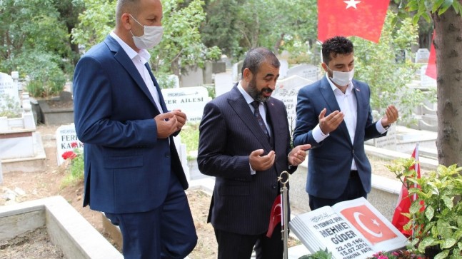 15 Temmuz gazileri, şehitleri unutmadı