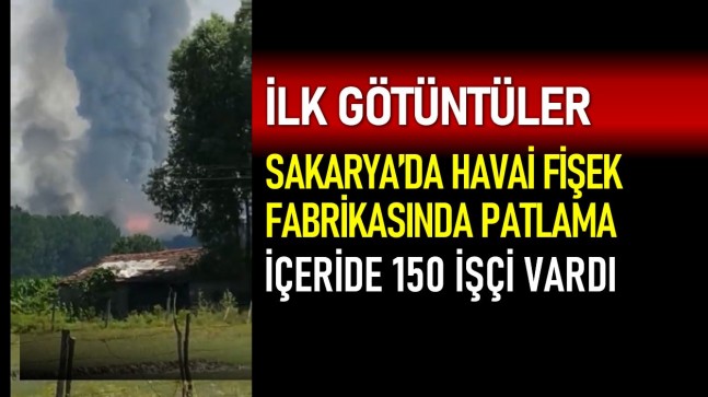Havai fişek fabrikasında patlama: 3’ü ağır 11 yaralı