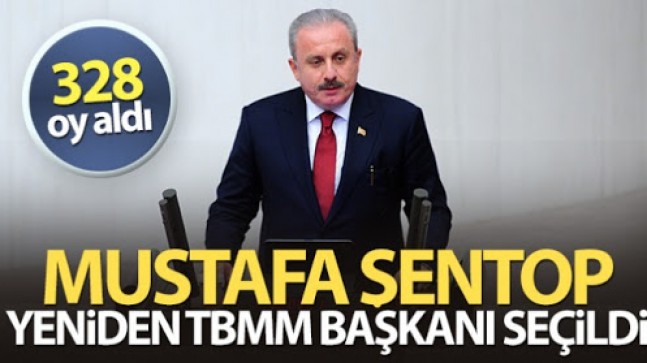 Mustafa Şentop, yeniden TBMM Başkanı seçildi