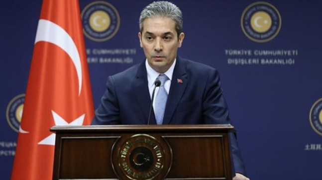 Dışişleri Bakanlığı Sözcüsü Aksoy’dan Ermenistan’a tepki