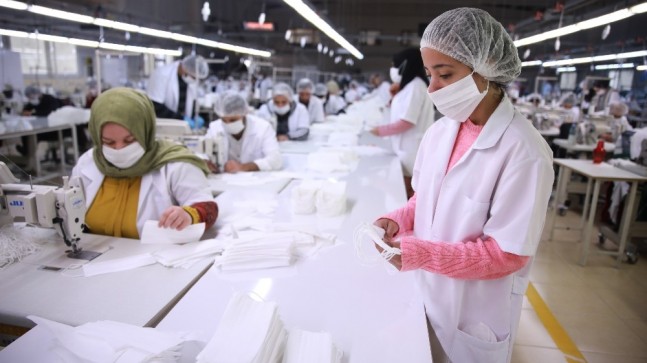 Dünyanın maskesi Türkiye’den gidiyor