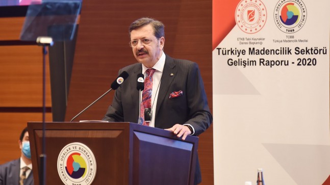 2020 yılı Türkiye Madencilik Sektörü Gelişim Raporu tanıtıldı