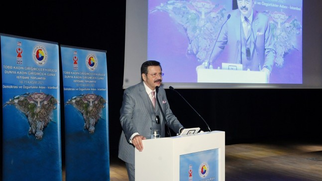 Hisarcıklıoğlu’ndan kadınlara girişimcilik çağrısı