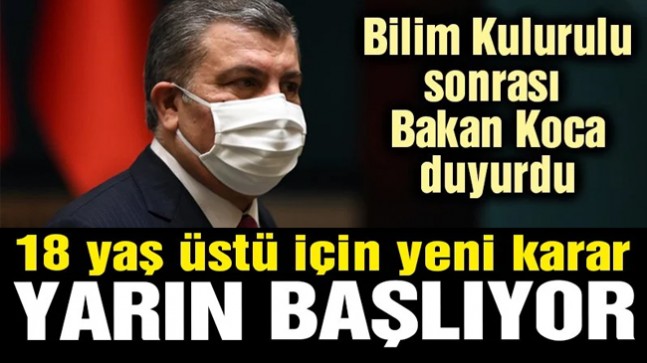 Fahrettin Koca’dan kritik açıklamalar! Aşılamada yeni dönem