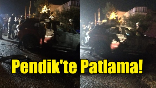 Pendik’te patlama!