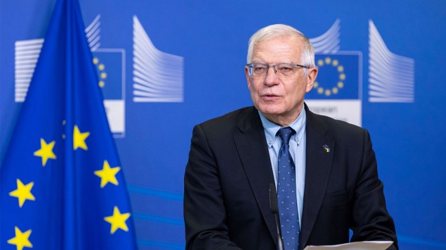 AB Dış İlişkiler Yüksek Temsilcisi Josep Borrell, İsrail ve Filistin’deki durumla ilgili görüşmeler gerçekleştirdi