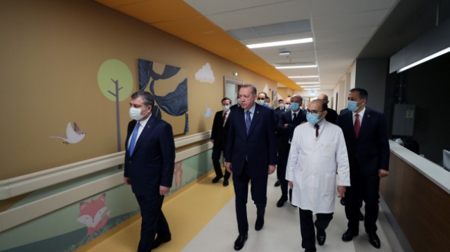 Cumhurbaşkanı Erdoğan’dan Başakşehir Çam ve Sakura Şehir Hastanesi’yle ilgili paylaşım
