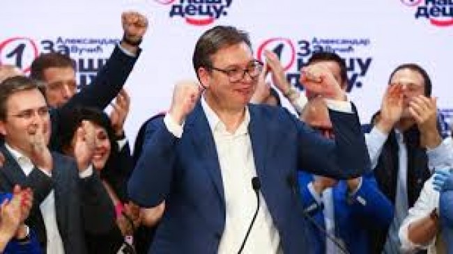 Sırbistan’da genel seçimleri Vucic’in partisi kazandı