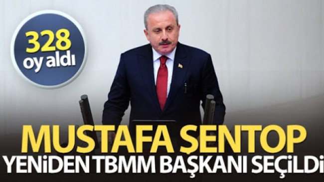 Mustafa Şentop, yeniden TBMM Başkanı seçildi