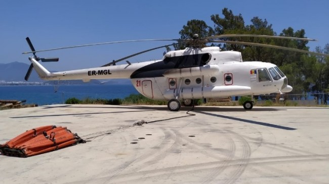 Türkiye’den KKTC’ye yangın helikopteri