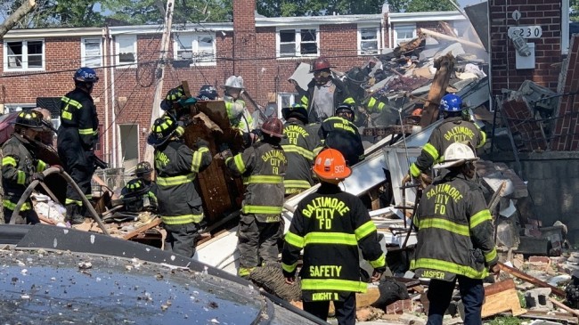 Baltimore’da doğal gaz patlaması: 1 ölü
