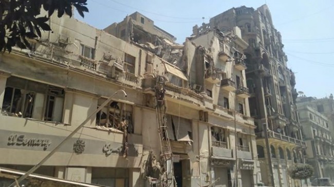 Mısır’da bina çöktü: En az 4 yaralı