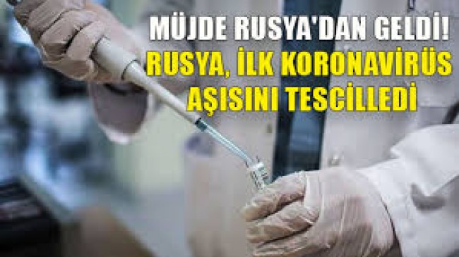 Putin: “Rusya’nın korona virüs aşısı tescillendi”