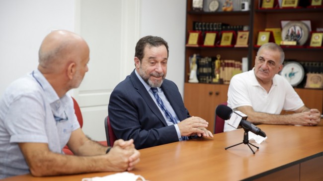 DENKTAŞ’TAN, SERBEST ÇALIŞAN HEKİMLER BİRLİĞİ’NE ZİYARET