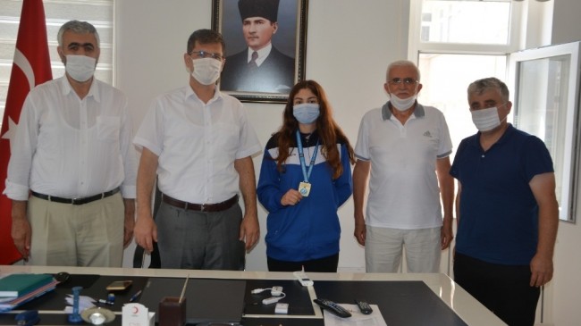 Kaymakam Türkiye birincisini ağırladı