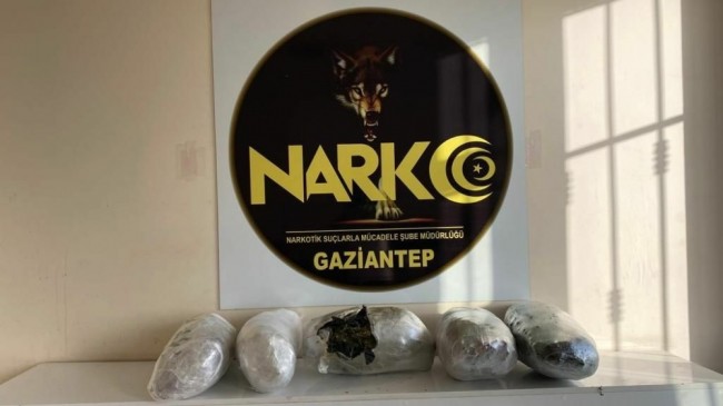 Yolcu otobüsünde 19 kilo esrar