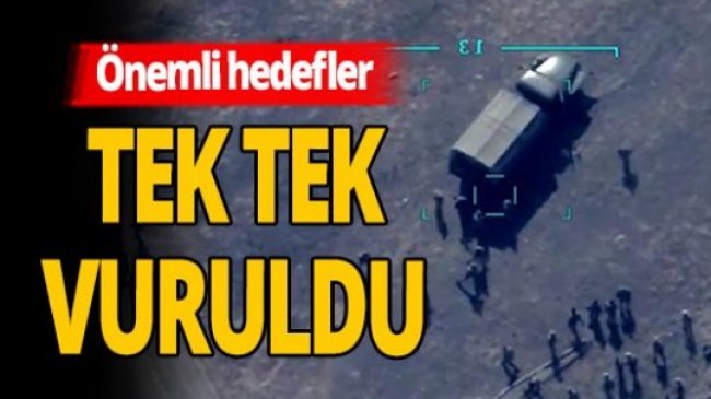 Ermenistan’a ait hedefler gece boyunca vuruldu