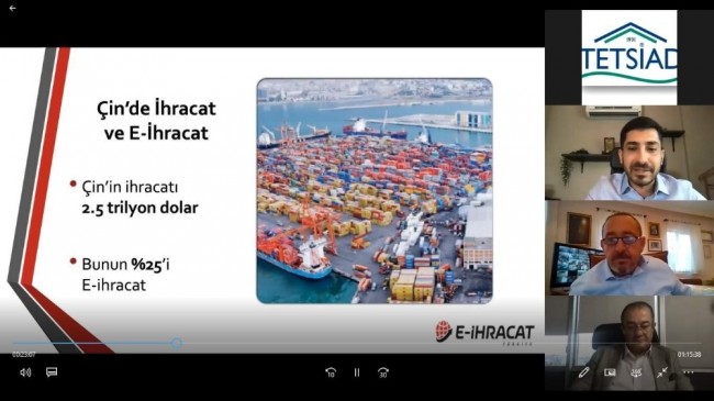 TETSİAD üyelerine e-ihracat anlatıldı