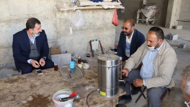 Baydilli esnafın sorunlarını dinledi