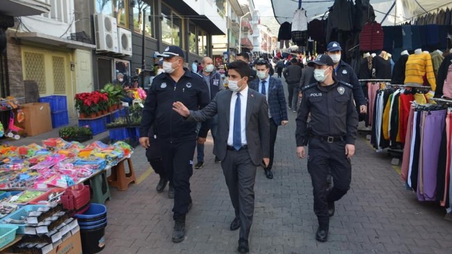 Bozdoğan’da Korona virüs denetimi