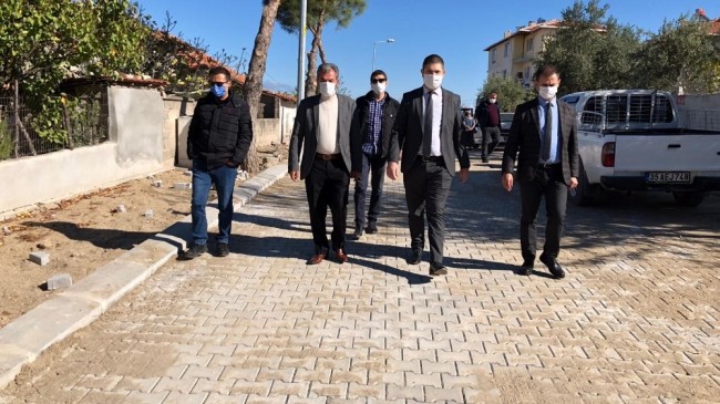 Bozulan yollar onarılıyor