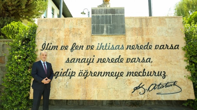 Gaziantep’te 10 Kasım Mesajı