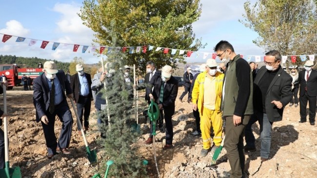 İnegöl’de 2 bin fidan toprakla buluştu