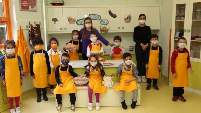 Minik  GKV’liler  mutfakta