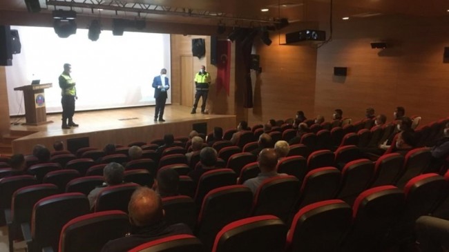 Sürücülere bilgilendirme eğitimi