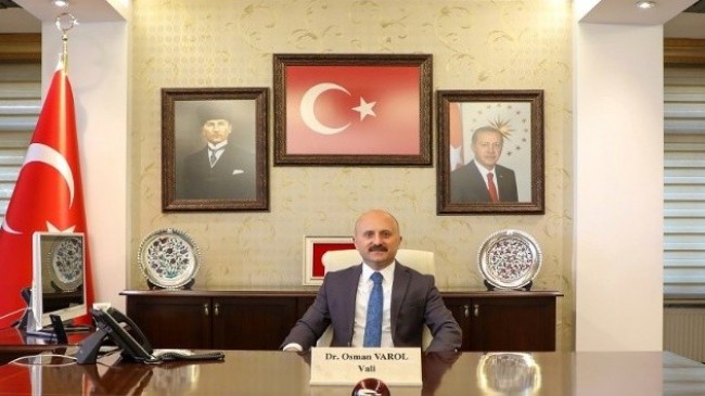 Vali Varol’dan 10 Kasım mesajı