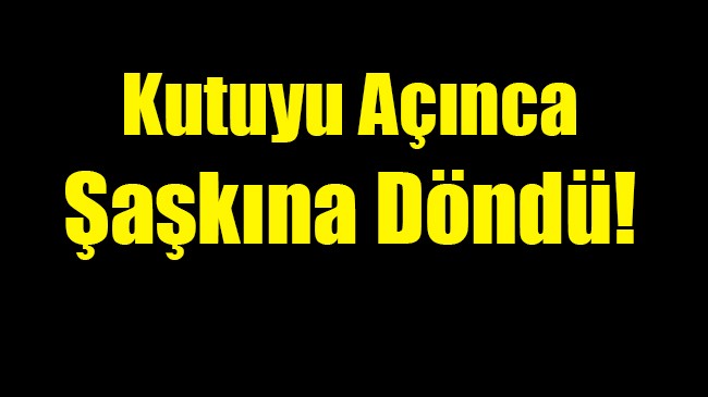 İnternetten satın aldı: Gönderilen şaşkına çevirdi