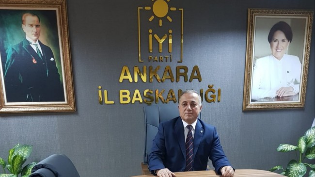 İYİ Parti Ankara İl Başkan Yardımcısı Hayati Güneş : RAMAZAN AYI SAĞLIK VE HUZUR GETİRSİN