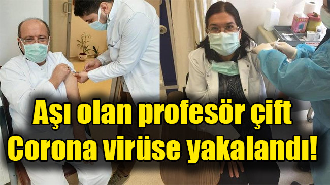 Aşı olan profesör çift corona virüse yakalandı