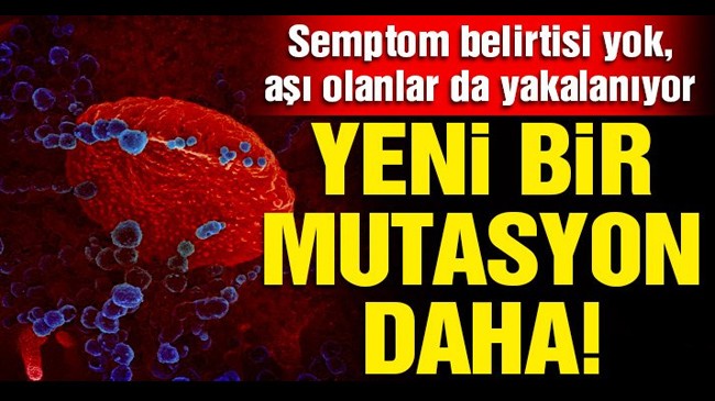 Yeni bir corona mutasyonu tespit edildi