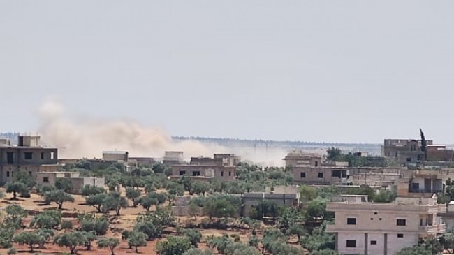 Esad rejiminden İdlib’e topçu saldırısı: 4 yaralı