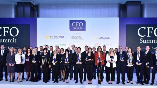Türkiye’nin en etkin 50 CFO’su ödüllendirildi