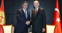 Cumhurbaşkanı Erdoğan, Kırgızistan Cumhurbaşkanı Ceenbekov ile görüştü