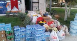 Denizli’de mahalle muhtarı vatandaşlarla deprem bölgesine yardım gönderdi