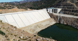 Gökbel Barajı’nda su tutulmaya başlandı