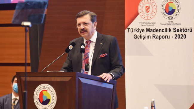2020 yılı Türkiye Madencilik Sektörü Gelişim Raporu tanıtıldı