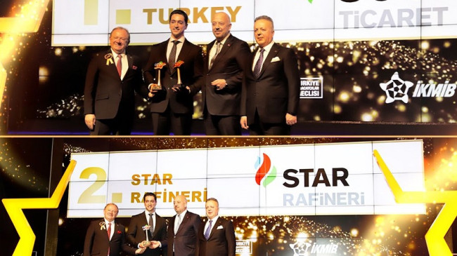 STAR Rafineri ve SOCAR Petrol Ticaret’e “İhracatın Yıldızı” Ödülü