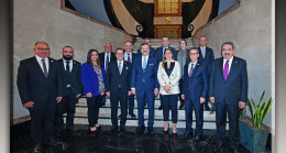 M.Rıfat Hisarcıklıoğlu KTTO Başkanı Deniz ile görüştü